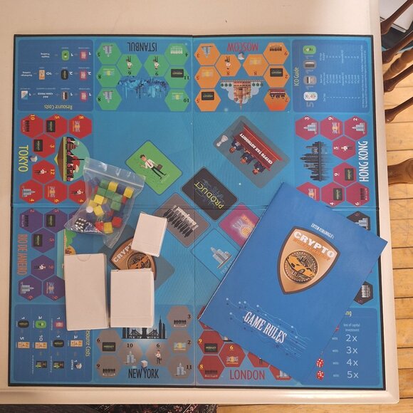 Crypto When Lambo Board Game Build Empire Billionaire - Picture 3 of 7